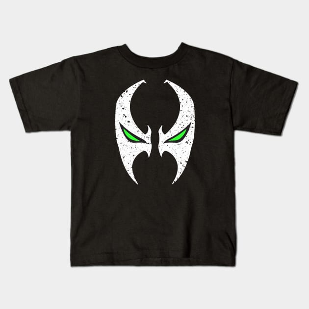 Spawn Mask Logo Kids T-Shirt by Vcormier